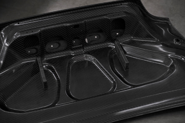 Load image into Gallery viewer, ASM I.S.Design Carbon Rear Wing GT-09 + Special Carbon Trunk Set
