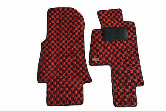 ASM Karo Mats - Sisal Red/Black