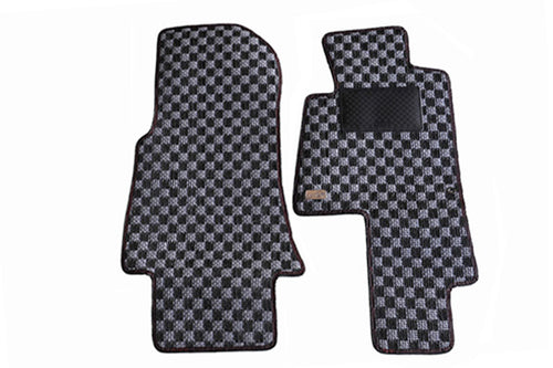 ASM Karo Mats - Sisal Silver/Black