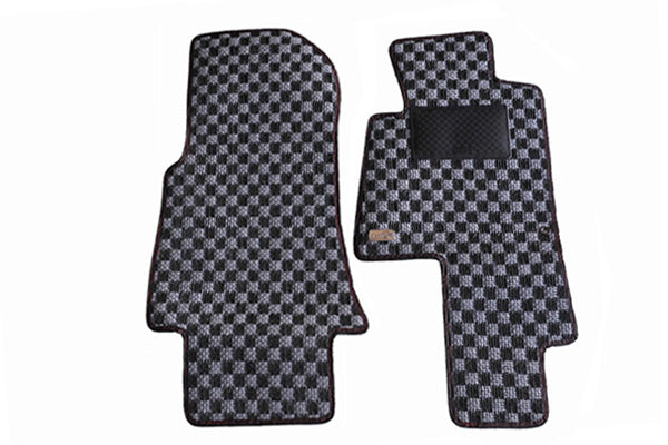 ASM Karo Mats - Sisal Silver/Black