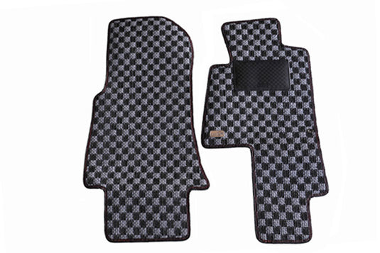 ASM Karo Mats - Sisal Silver/Black